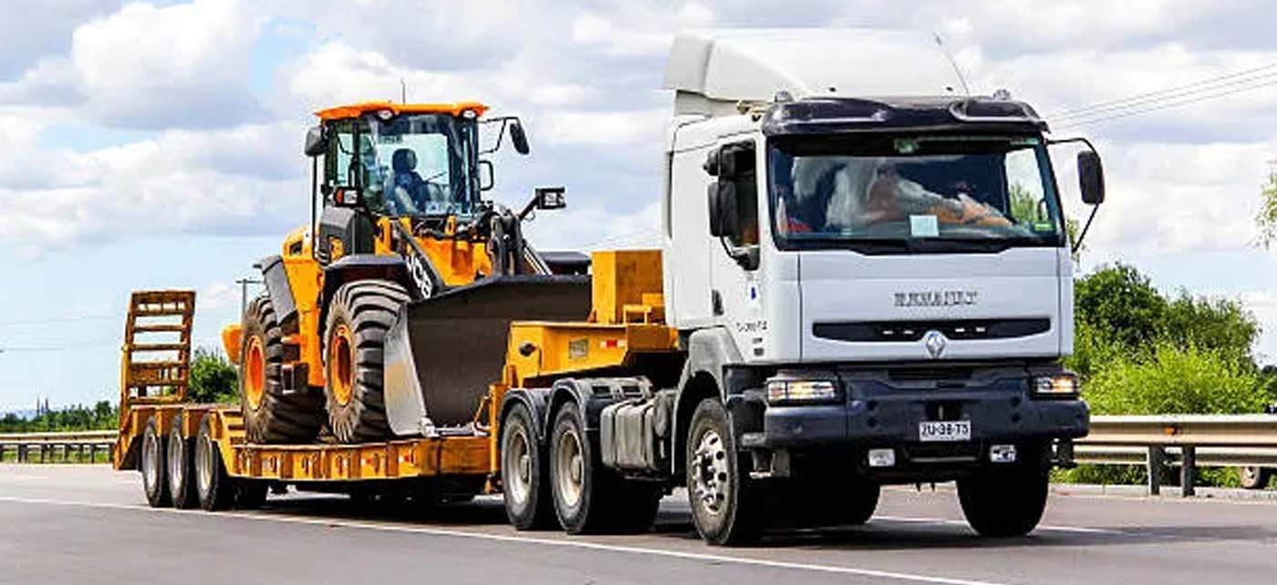 Acheminement de matériel vers un chantier