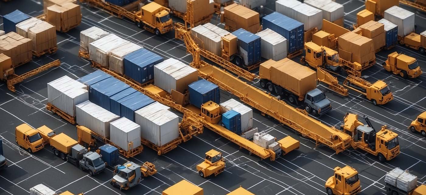 Distribution de marchandises vers plusieurs points de vente
