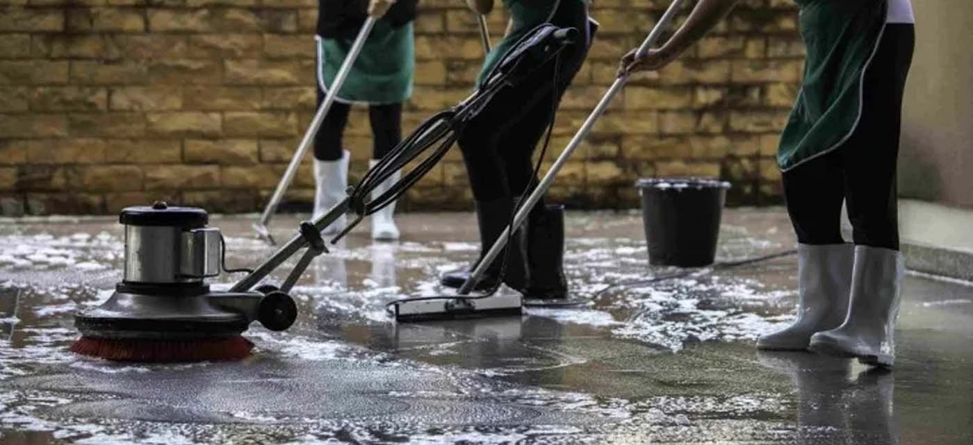 Entretien régulier d'espaces professionnels